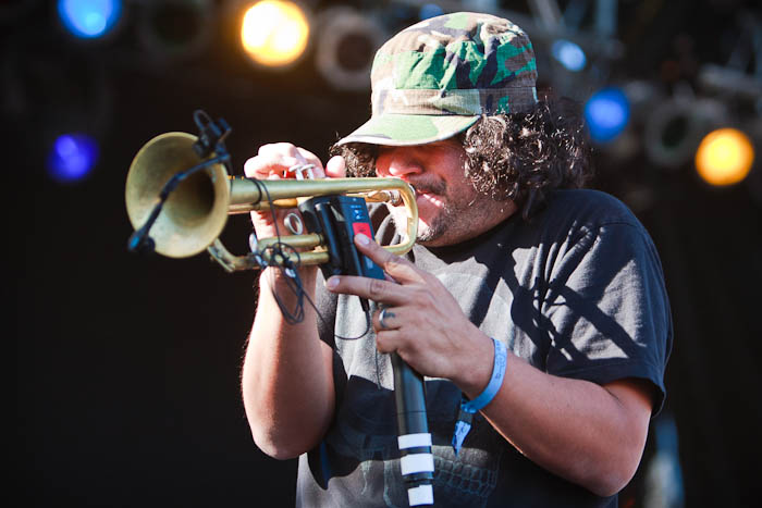 Ozomatli, September 11, 2010. Photo by Michael Spencer.