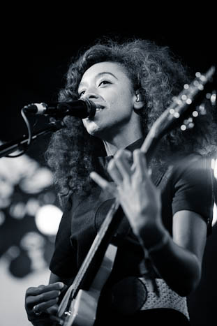 Corinne Bailey Rae, September 12, 2010. Photo by Michael Spencer.