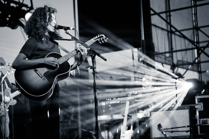 Corinne Bailey Rae, September 12, 2010. Photo by Michael Spencer.