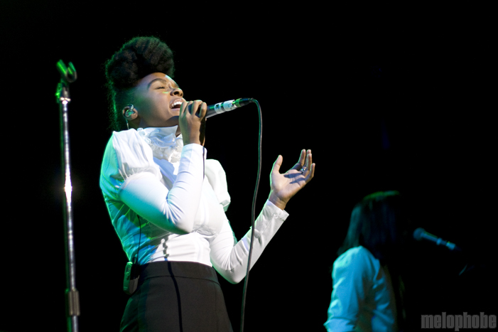 Janelle Monae at House of Blues, September 16, 2010. Photo by Beth Freeman Doreian.