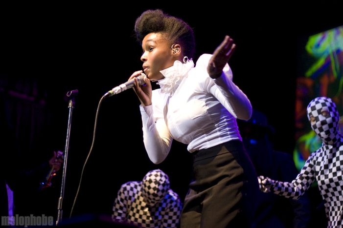 Janelle Monae at House of Blues, September 16, 2010. Photo by Beth Freeman Doreian.