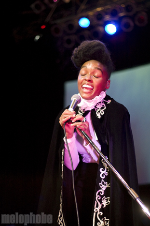 Janelle Monae at House of Blues, September 16, 2010. Photo by Beth Freeman Doreian.