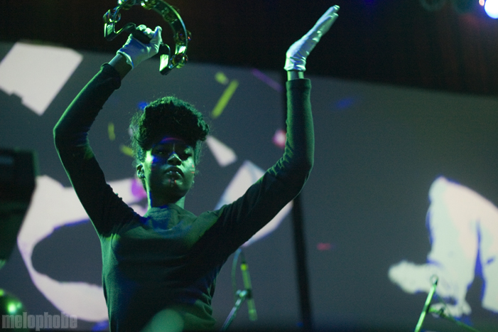 Janelle Monae at House of Blues, September 16, 2010. Photo by Beth Freeman Doreian.