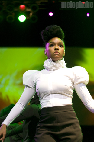 Janelle Monae at House of Blues, September 16, 2010. Photo by Beth Freeman Doreian.
