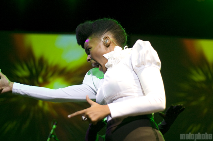 Janelle Monae at House of Blues, September 16, 2010. Photo by Beth Freeman Doreian.