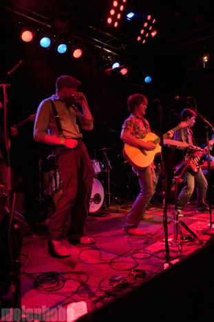 cody beebe and the crooks at Neumos, September 17, 2010. Photo by Jeff McKeown.
