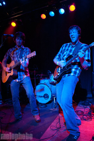 cody beebe and the crooks at Neumos, September 17, 2010. Photo by Jeff McKeown.