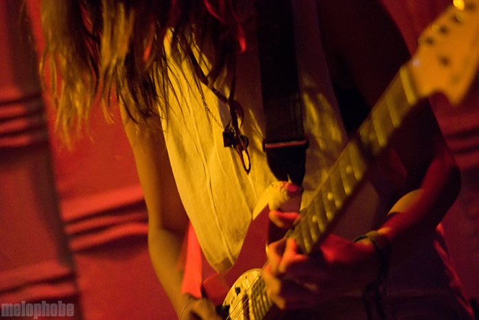 Warpaint at Holocene, September 24, 2010. Photo by Colin McLaughlin.