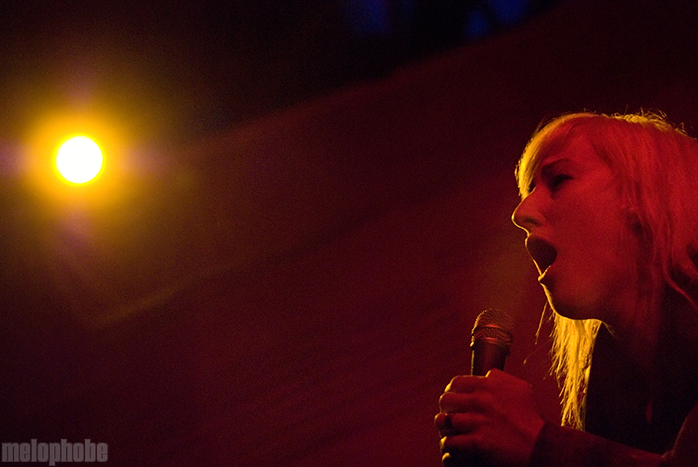 Zola Jesus at Holocene, September 24, 2010. Photo by Colin McLaughlin.