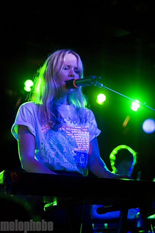Oh Land at Paradise Rock Club, September 26, 2010. Photo by Beth Freeman Doreian.
