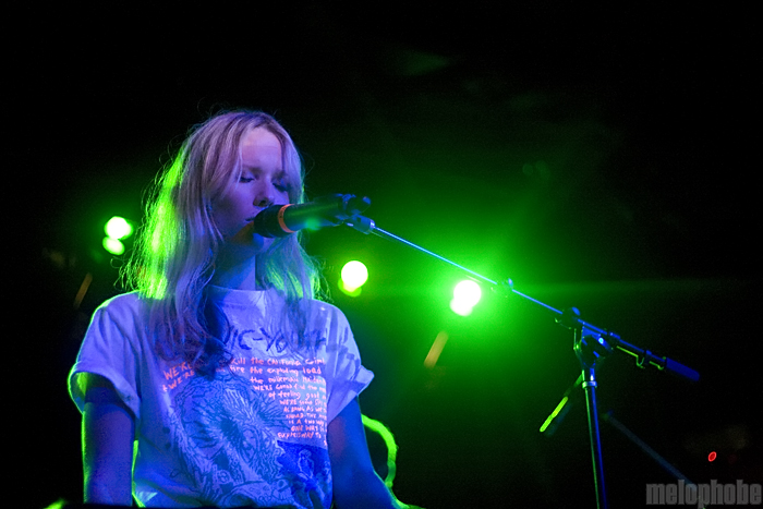 Oh Land at Paradise Rock Club, September 26, 2010. Photo by Beth Freeman Doreian.
