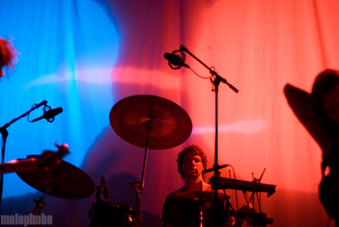 Dirty Projectors at Aladdin Theater, September 28, 2010. Photo by Colin McLaughlin.