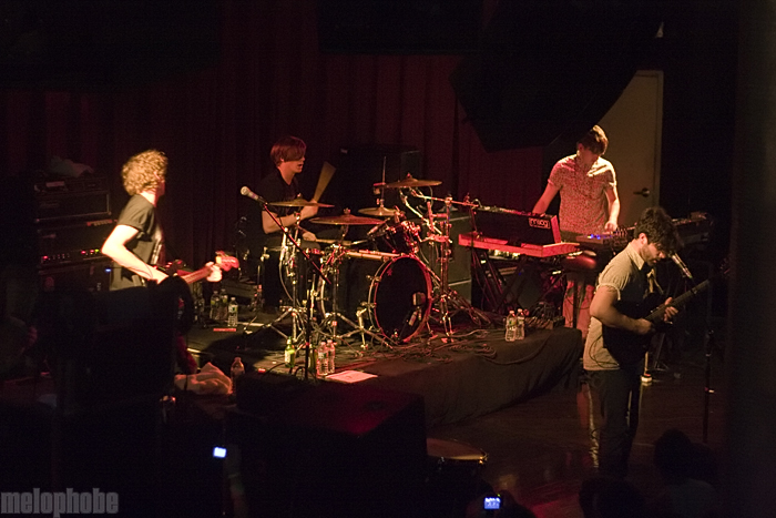 Foals at Paradise Rock Club, September 29, 2010. Photo by Beth Freeman Doreian.