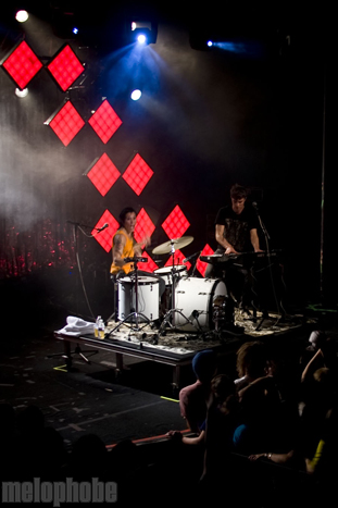 Matt & Kim at Roseland Theater, September 29, 2010. Photo by Jasper Croome.