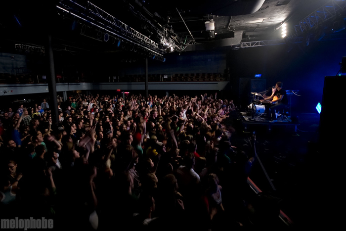 Matt & Kim at Roseland Theater, September 29, 2010. Photo by Jasper Croome.