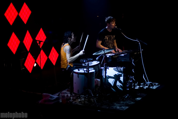 Matt & Kim at Roseland Theater, September 29, 2010. Photo by Jasper Croome.