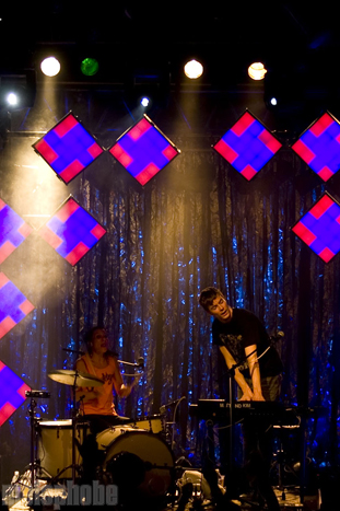 Matt & Kim at Roseland Theater, September 29, 2010. Photo by Jasper Croome.