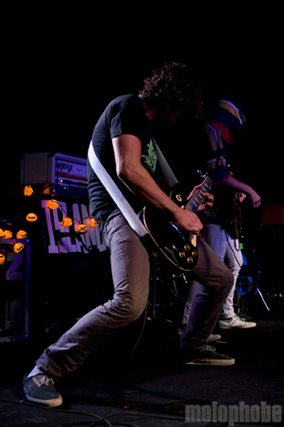 Fang Island at Roseland Theater, September 29, 2010. Photo by Jasper Croome.
