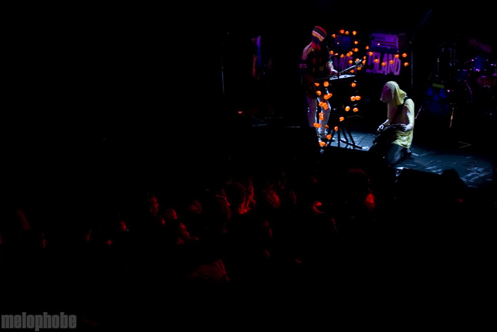 Fang Island at Roseland Theater, September 29, 2010. Photo by Jasper Croome.