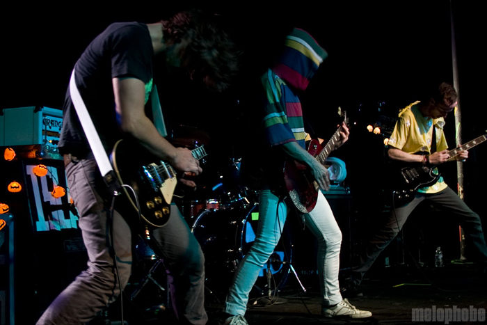 Fang Island at Roseland Theater, September 29, 2010. Photo by Jasper Croome.