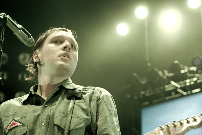 Arcade Fire at Memorial Coliseum, September 30, 2010. Photo by Colin McLaughlin.