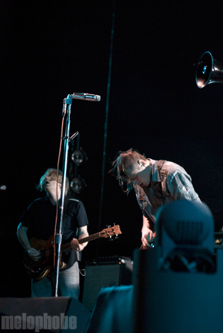 Arcade Fire at Memorial Coliseum, September 30, 2010. Photo by Colin McLaughlin.