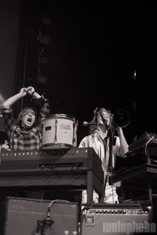 Arcade Fire at Memorial Coliseum, September 30, 2010. Photo by Colin McLaughlin.