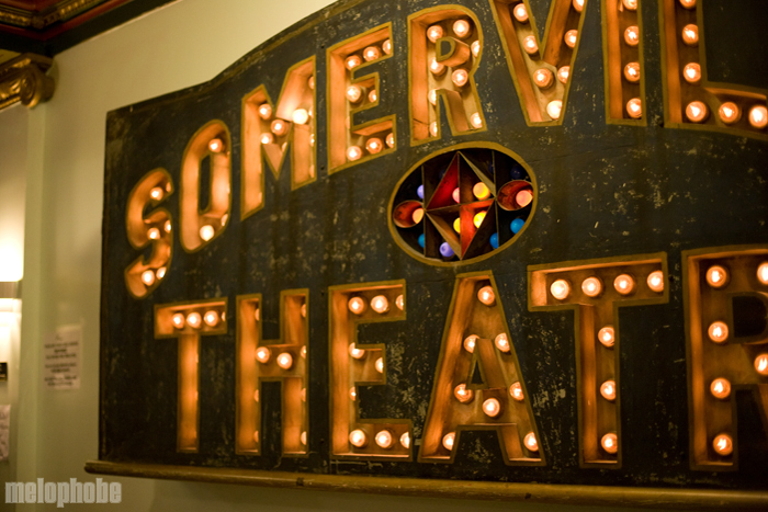 Venue at Somerville Theatre, October 1, 2010. Photo by Steve Benoit.
