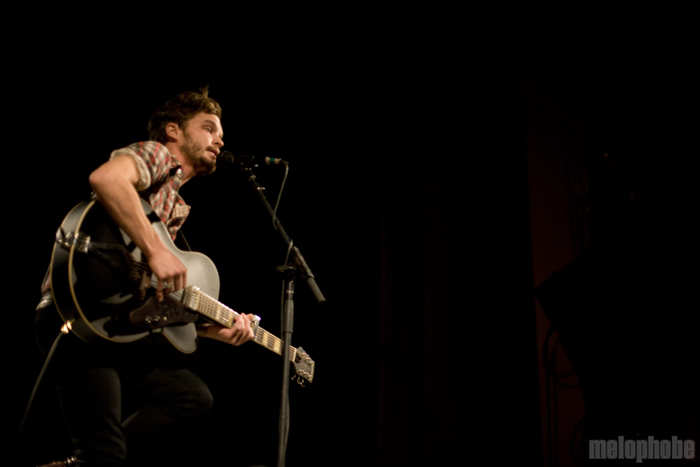 The Tallest Man On Earth at Somerville Theatre, October 1, 2010. Photo by Steve Benoit.