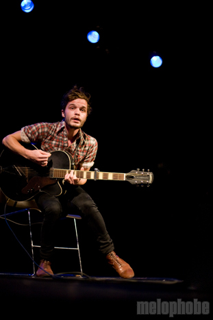 The Tallest Man On Earth at Somerville Theatre, October 1, 2010. Photo by Steve Benoit.
