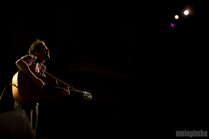 The Tallest Man On Earth at Somerville Theatre, October 1, 2010. Photo by Steve Benoit.