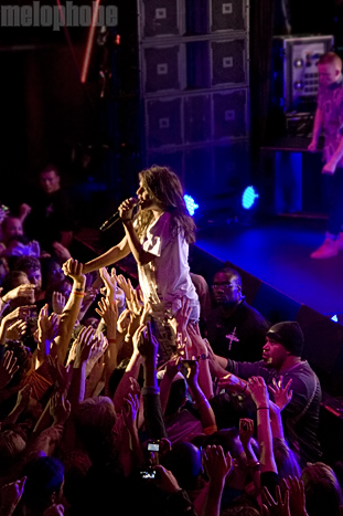M.I.A at Royale, October 4, 2010. Photo by Ian Doreian.