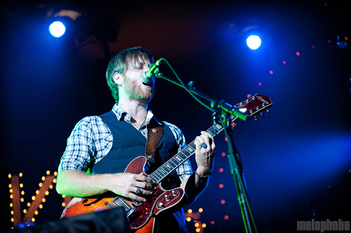 The Black Keys at Crystal Ballroom, October 5, 2010. Photo by Alice Falzone.