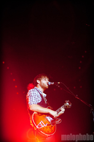 The Black Keys at Crystal Ballroom, October 5, 2010. Photo by Alice Falzone.