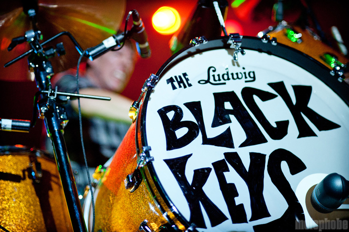 The Black Keys at Crystal Ballroom, October 5, 2010. Photo by Alice Falzone.