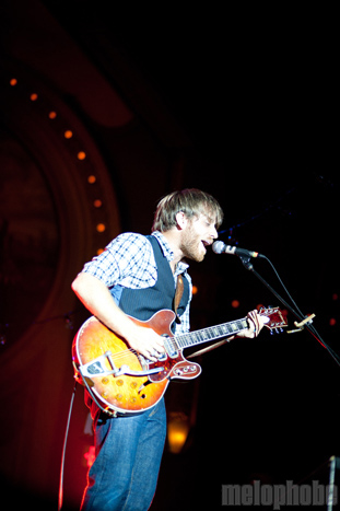 The Black Keys at Crystal Ballroom, October 5, 2010. Photo by Alice Falzone.
