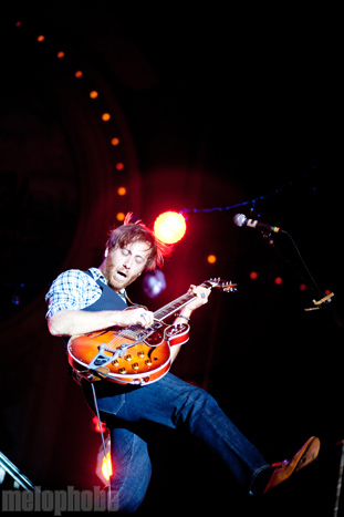 The Black Keys at Crystal Ballroom, October 5, 2010. Photo by Alice Falzone.