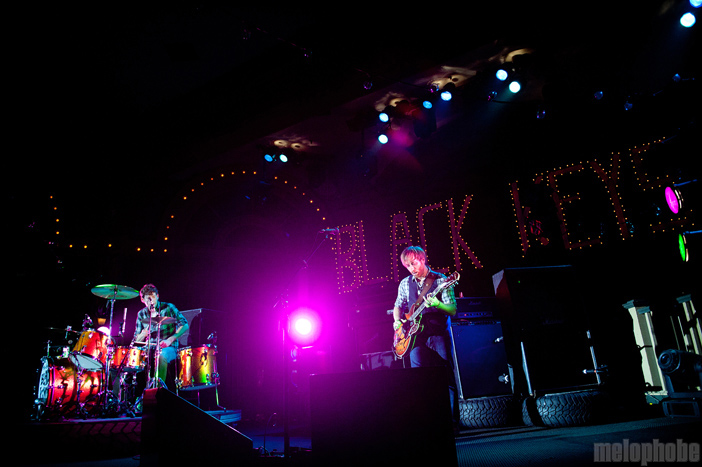 The Black Keys at Crystal Ballroom, October 5, 2010. Photo by Alice Falzone.