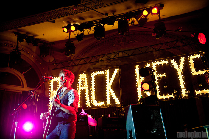 The Black Keys at Crystal Ballroom, October 5, 2010. Photo by Alice Falzone.