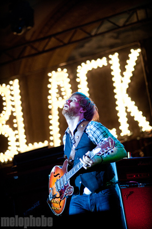 The Black Keys at Crystal Ballroom, October 5, 2010. Photo by Alice Falzone.