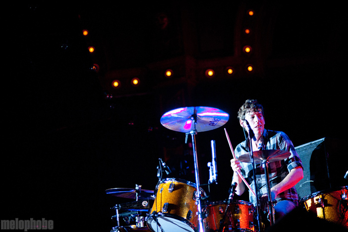 The Black Keys at Crystal Ballroom, October 5, 2010. Photo by Alice Falzone.
