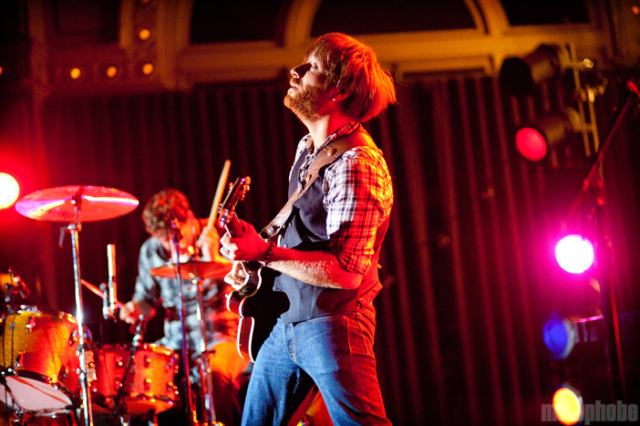 The Black Keys at Crystal Ballroom, October 5, 2010. Photo by Alice Falzone.