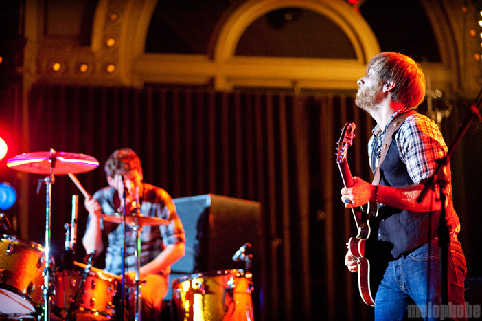 The Black Keys at Crystal Ballroom, October 5, 2010. Photo by Alice Falzone.