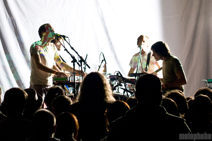 Caribou at Wonder Ballroom, October 5, 2010. Photo by Ian McNeil.
