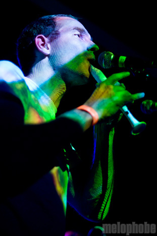 Caribou at Wonder Ballroom, October 5, 2010. Photo by Ian McNeil.