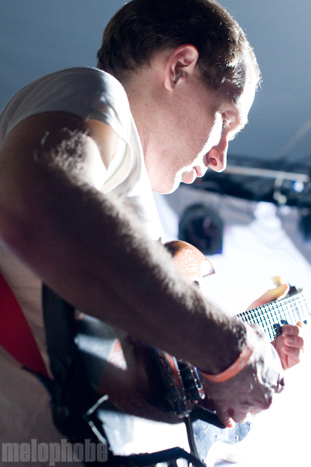 Caribou at Wonder Ballroom, October 5, 2010. Photo by Ian McNeil.