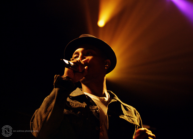 N.E.R.D at Agannis Arena, October 6, 2010. Photo by Ion Sokhos.
