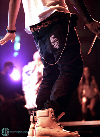 N.E.R.D at Agannis Arena, October 6, 2010. Photo by Ion Sokhos.
