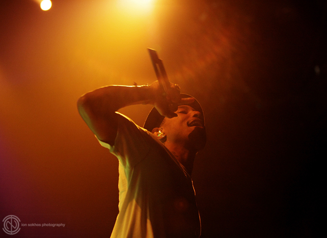 N.E.R.D at Agannis Arena, October 6, 2010. Photo by Ion Sokhos.