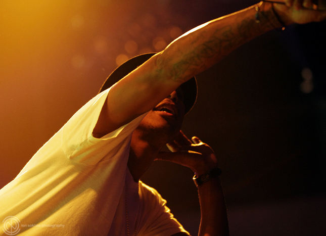 N.E.R.D at Agannis Arena, October 6, 2010. Photo by Ion Sokhos.